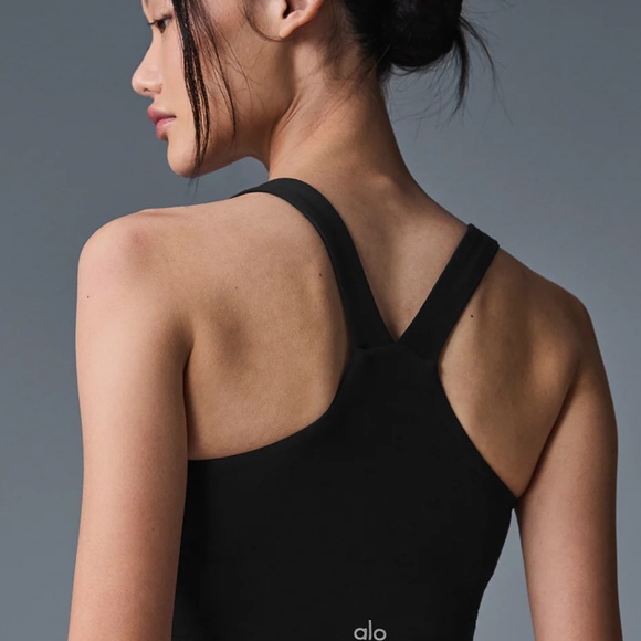 Black airbrush bra tank - Picture 2 of 5